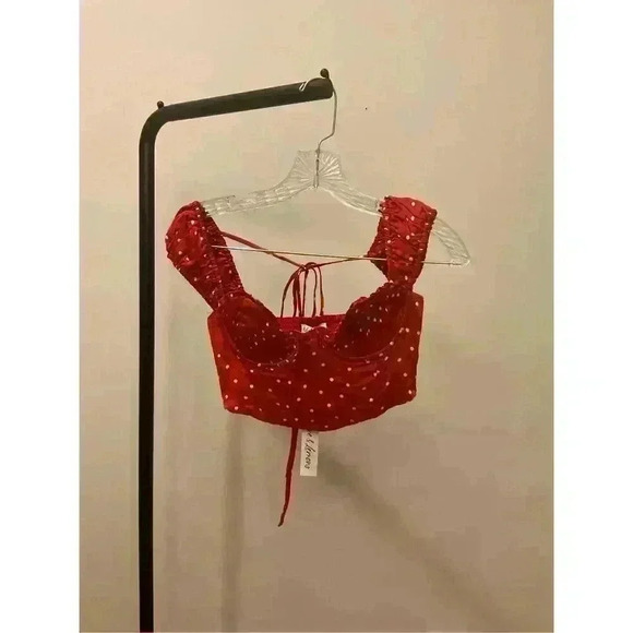 FOR LOVE & LEMONS NORA MICRO MINI SKORT AND ELANOR TOP, Top & Bottoms XXS - Picture 4 of 6